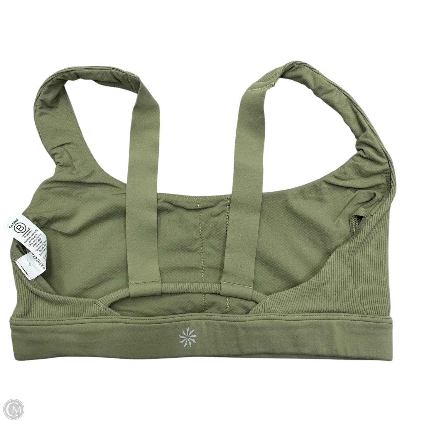 Athletic Bra By Athleta In Green, Size: Xs
