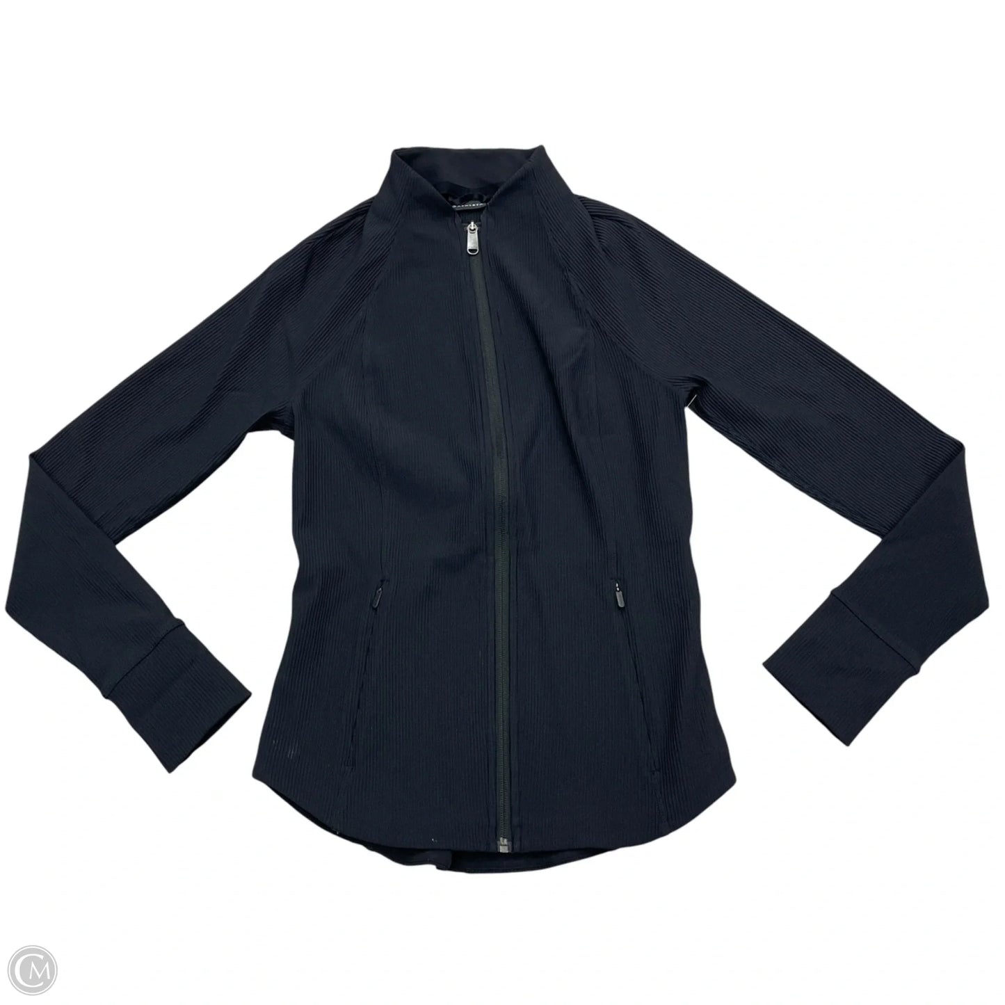 Athletic Jacket By Athleta In Black, Size: S