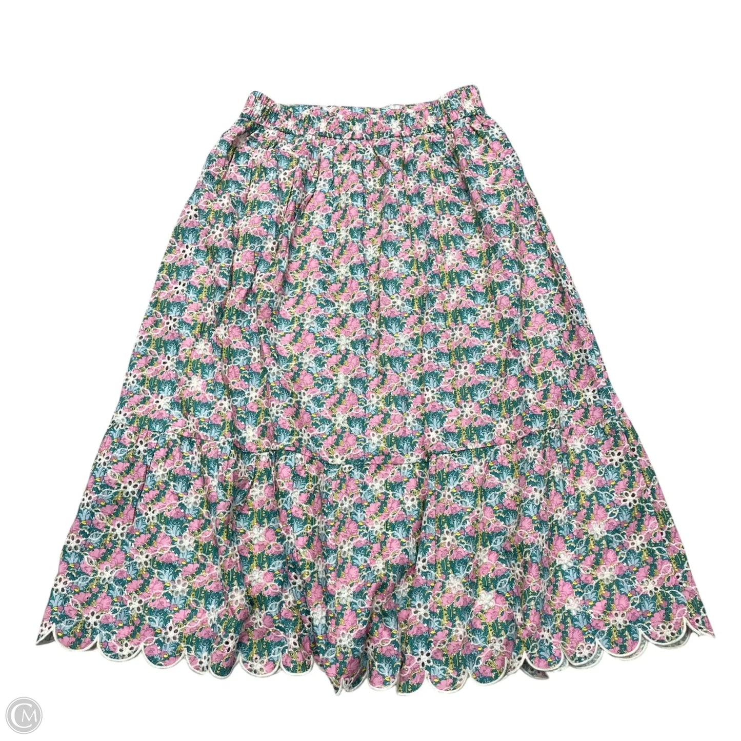 Skirt Maxi By Hyacinth House In Blue & Pink, Size: M