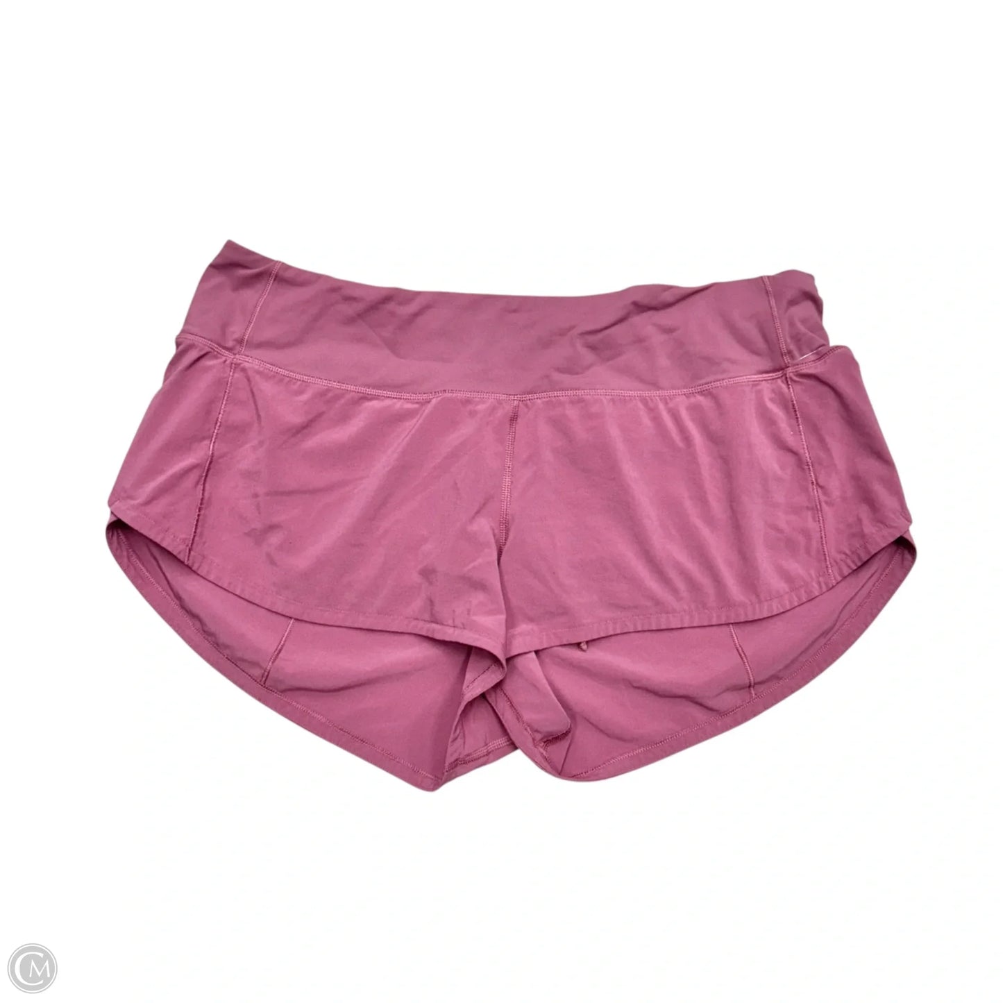 Athletic Shorts By Lululemon In Purple, Size: M