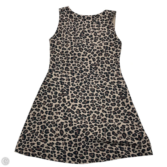 Athletic Dress By Ypb In Leopard Print, Size: L