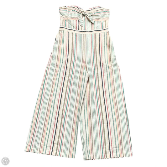 Jumpsuit By Parker In Striped Pattern, Size: L