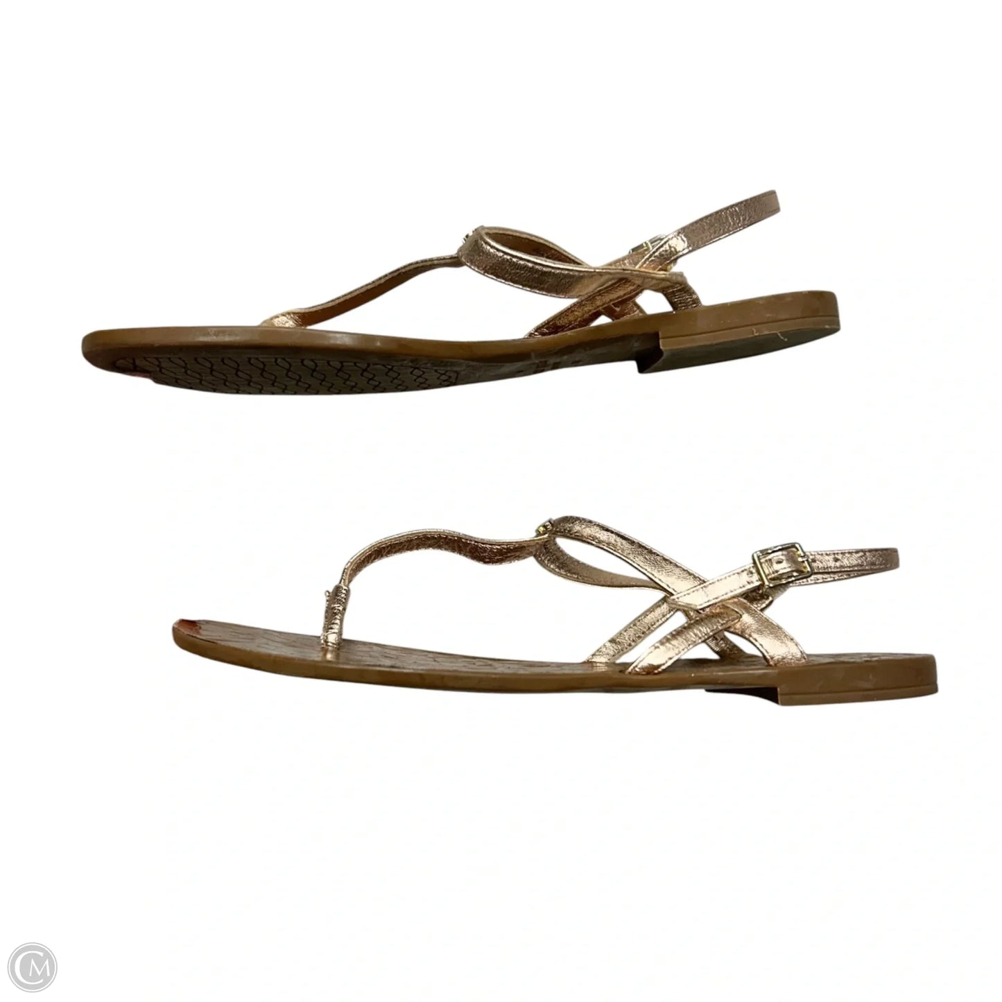 Sandals Designer By Kate Spade In Rose Gold, Size: 7.5