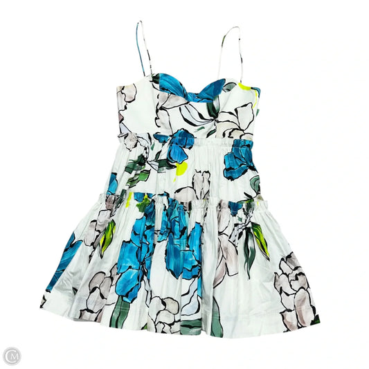 Dress Party Short By Aje In Blue & White, Size: L