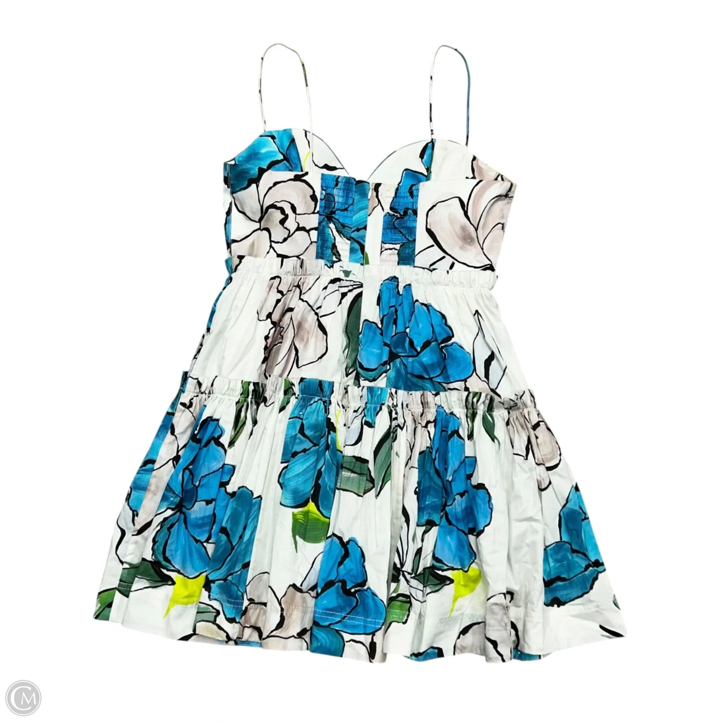Dress Party Short By Aje In Blue & White, Size: L