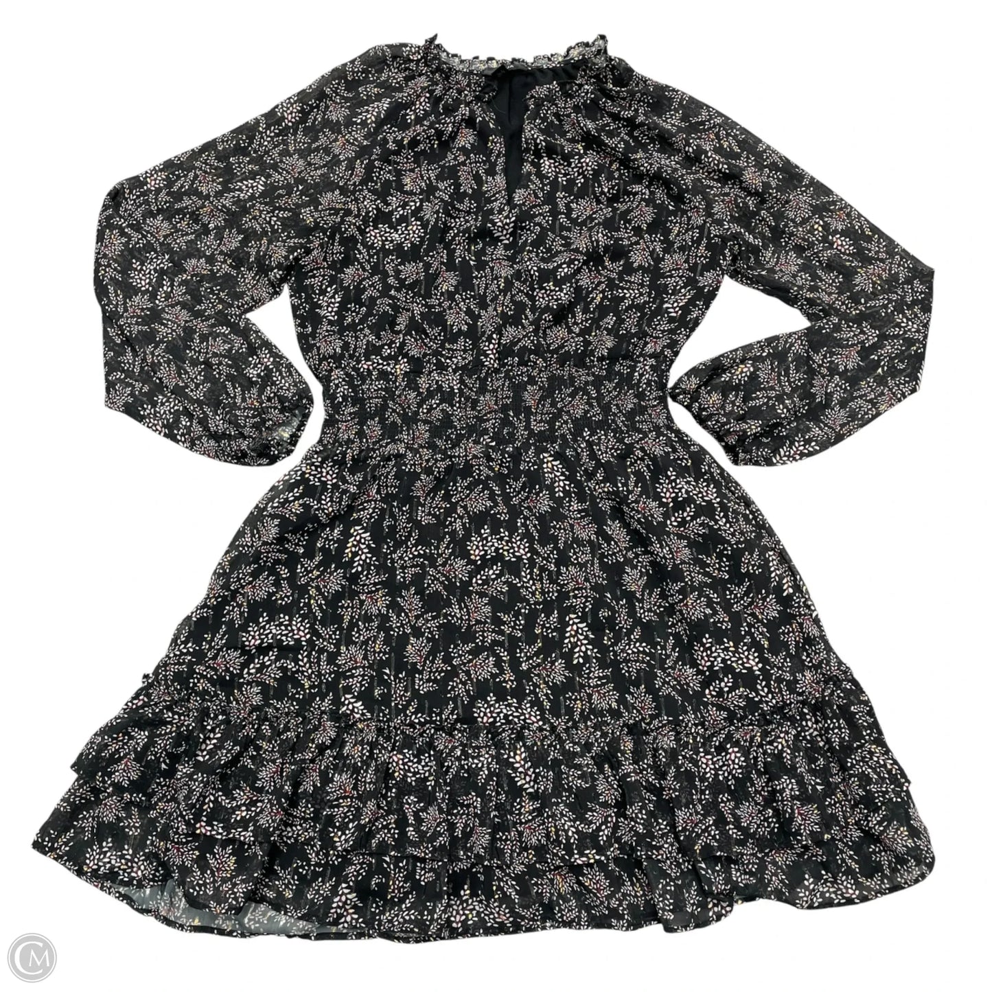 Dress Casual Short By Aqua In Black & Brown, Size: M