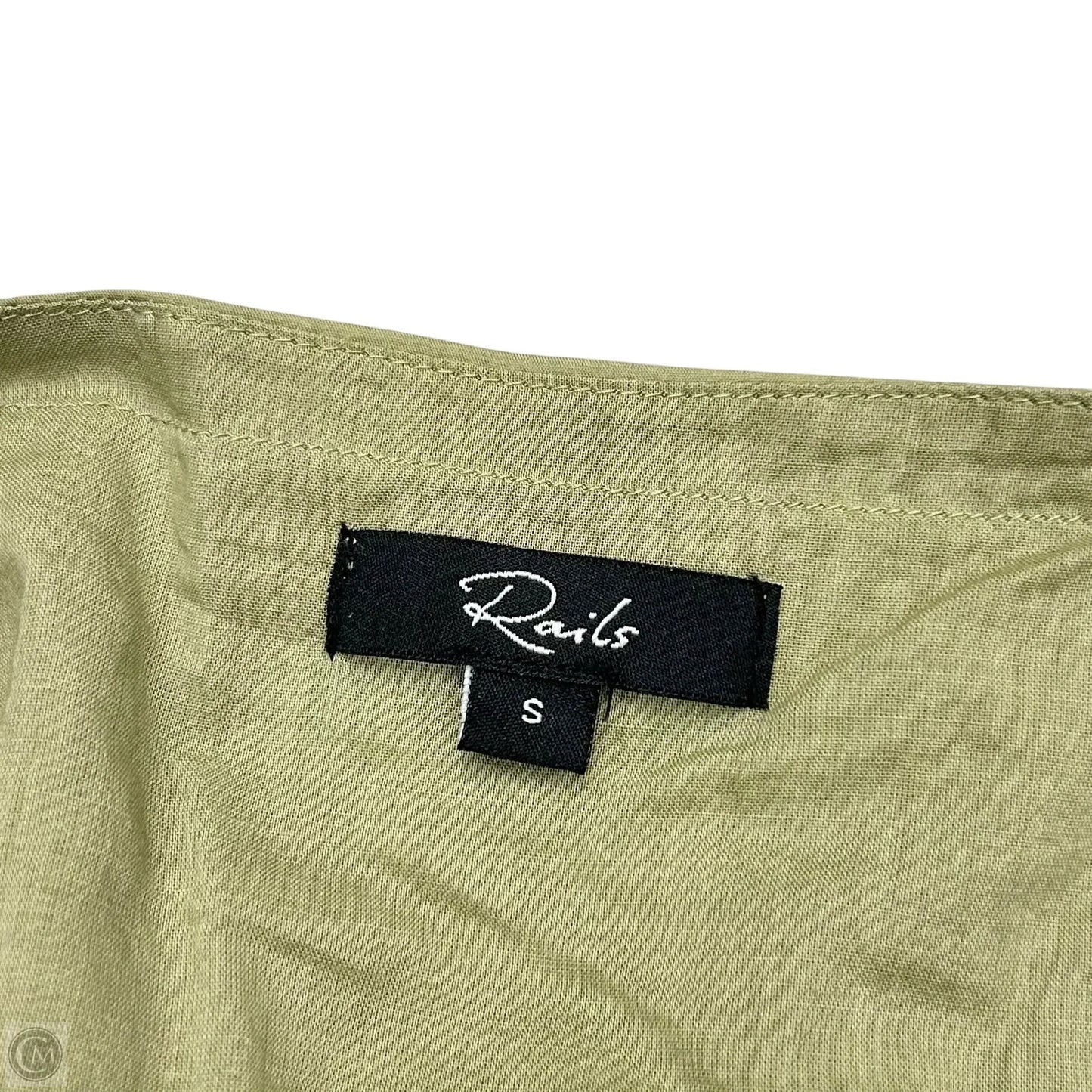 Dress Casual Midi By Rails In Green, Size: S