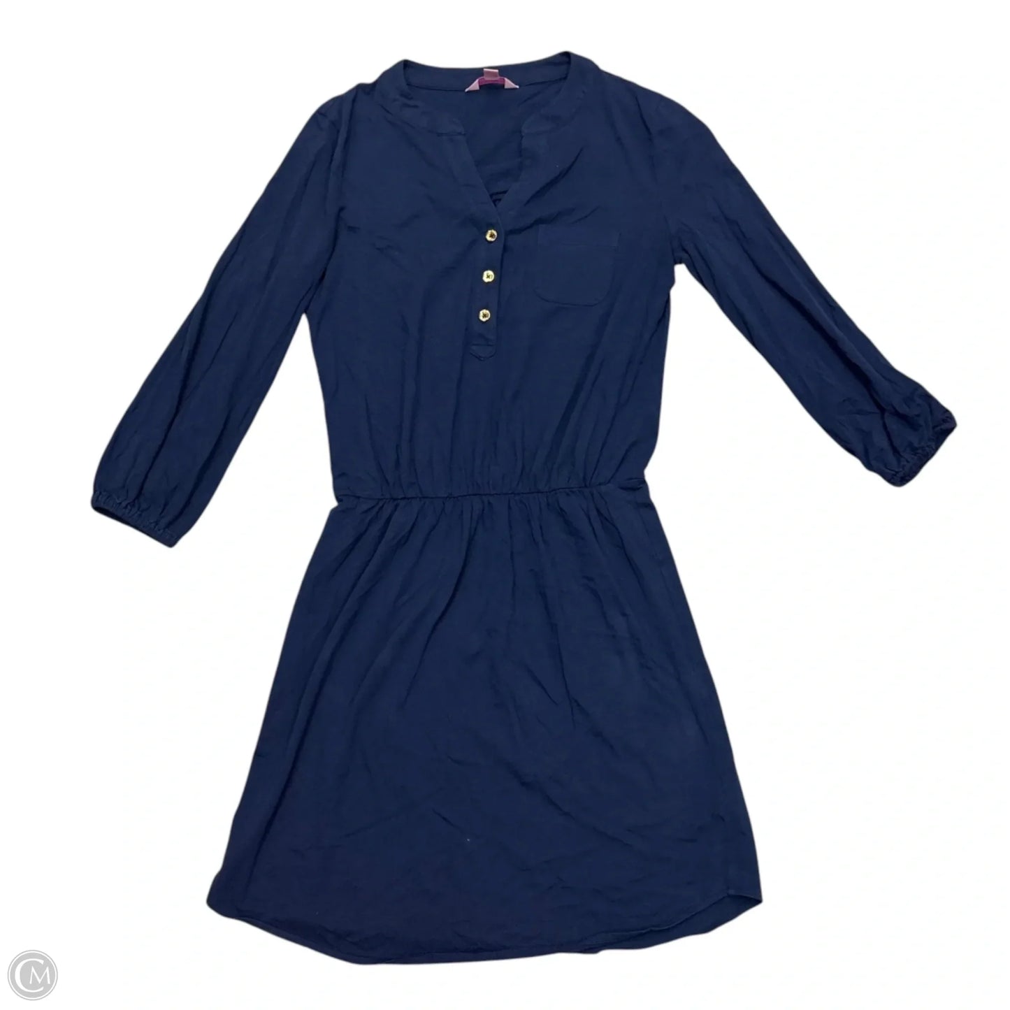 Dress Designer By Lilly Pulitzer In Navy, Size: Xs