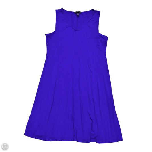 Dress Casual Midi By Eileen Fisher In Blue, Size: S