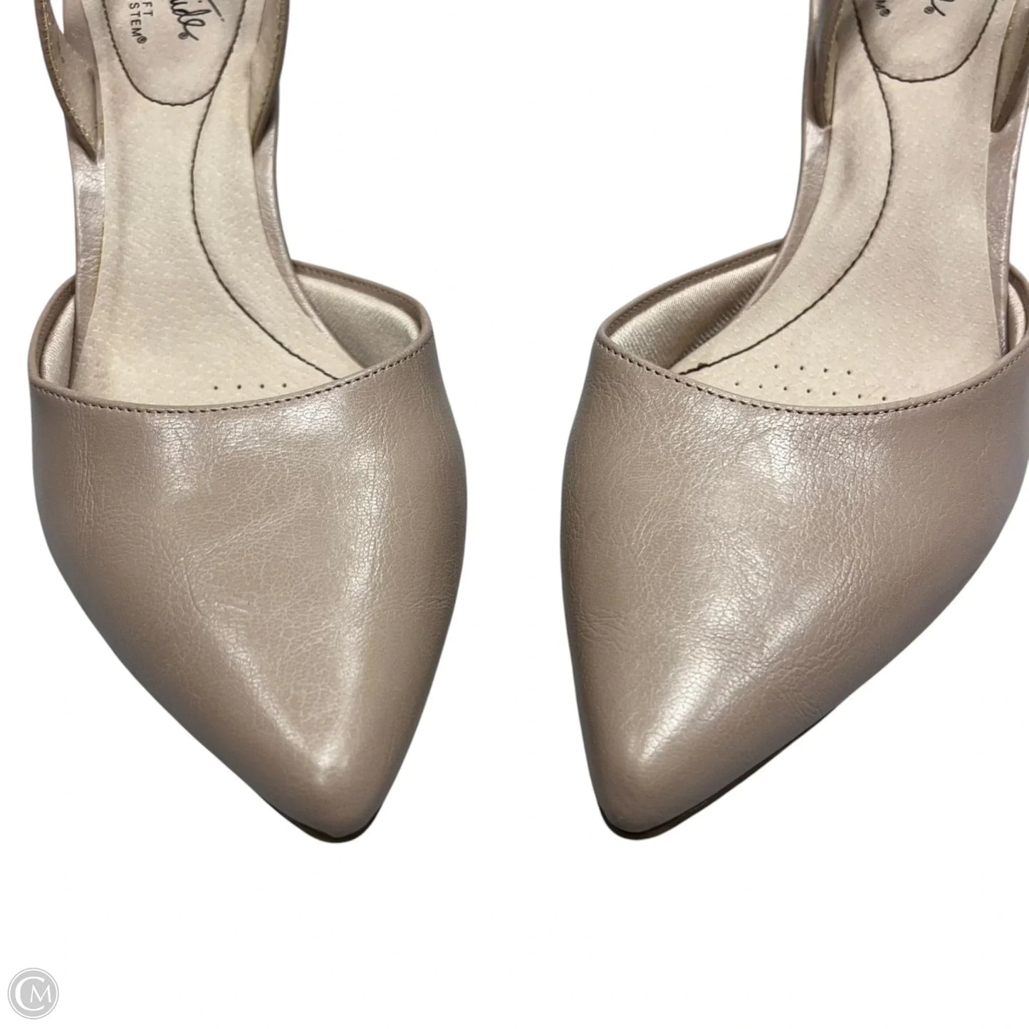 Shoes Heels Kitten By Life Stride In Beige, Size: 9.5