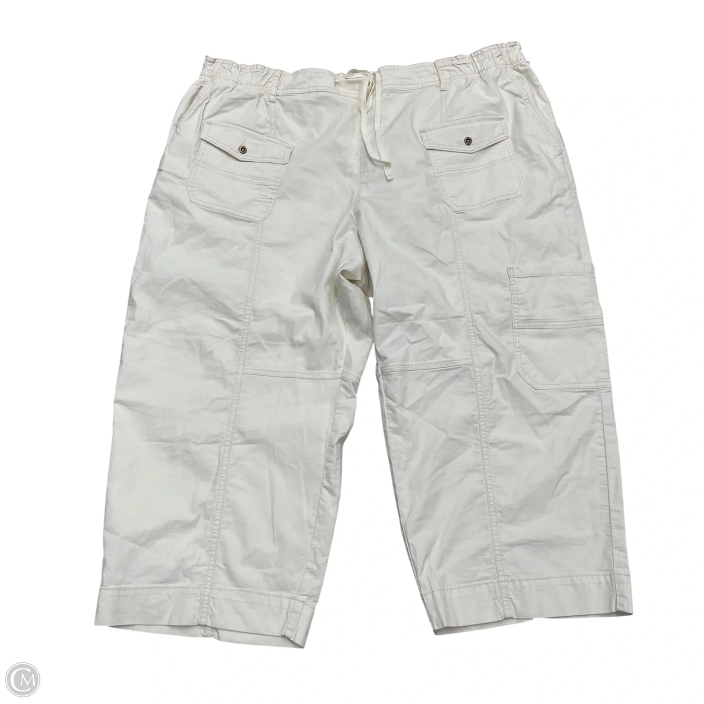 Pants Cargo & Utility By Pilcro In Cream, Size: 3x