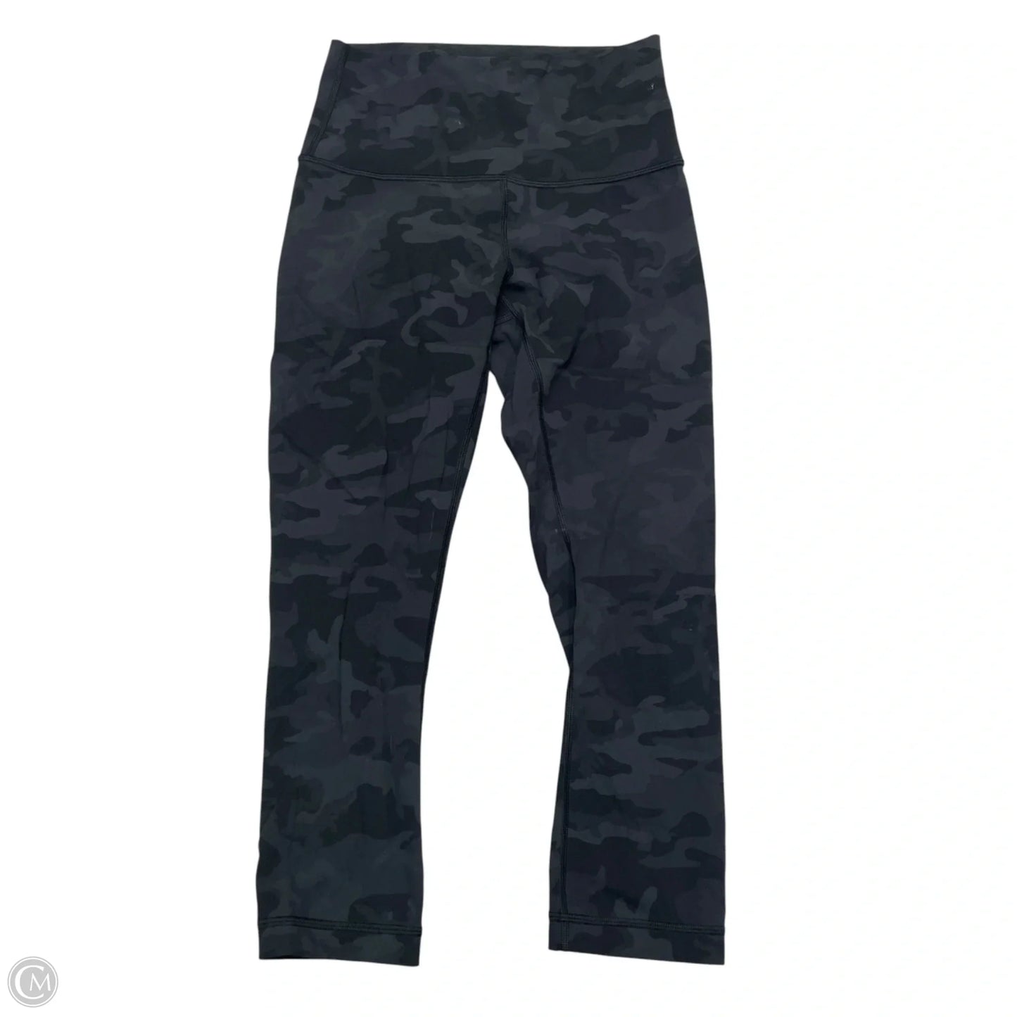 Athletic Leggings Capris By Lululemon In Camouflage Print, Size: S
