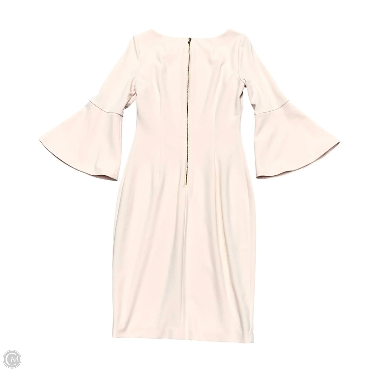 Dress Party Midi By Calvin Klein In Pink, Size: Xs