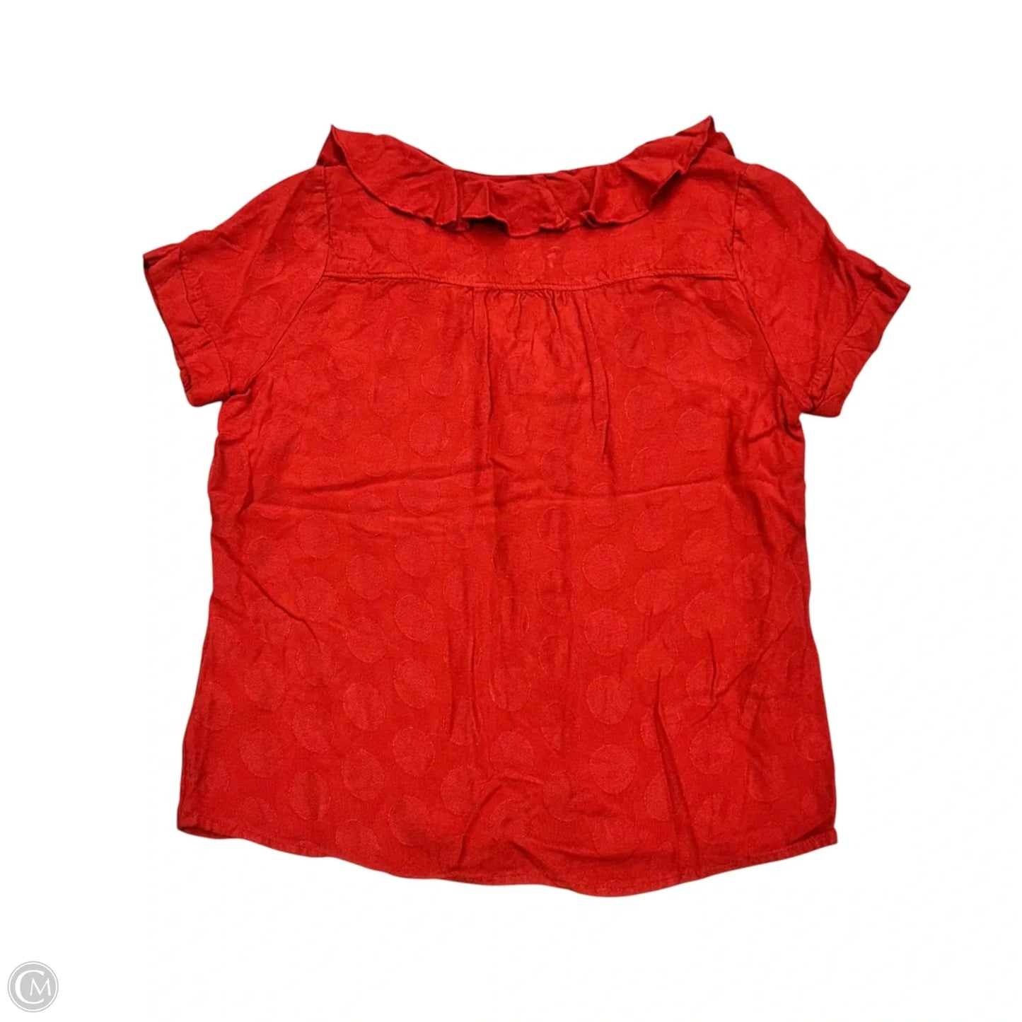 Top Short Sleeve By Maeve In Red, Size: Xs