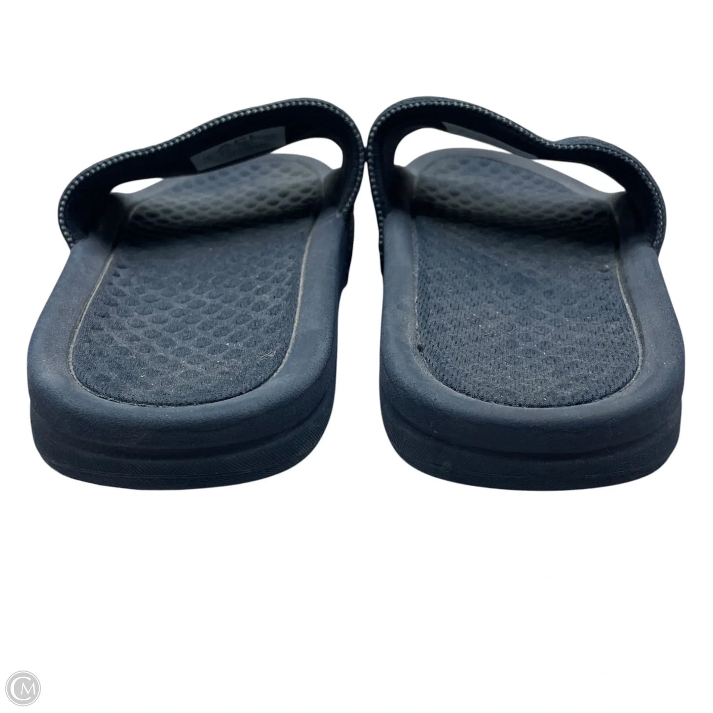 Sandals Designer By Apl In Navy, Size: 9