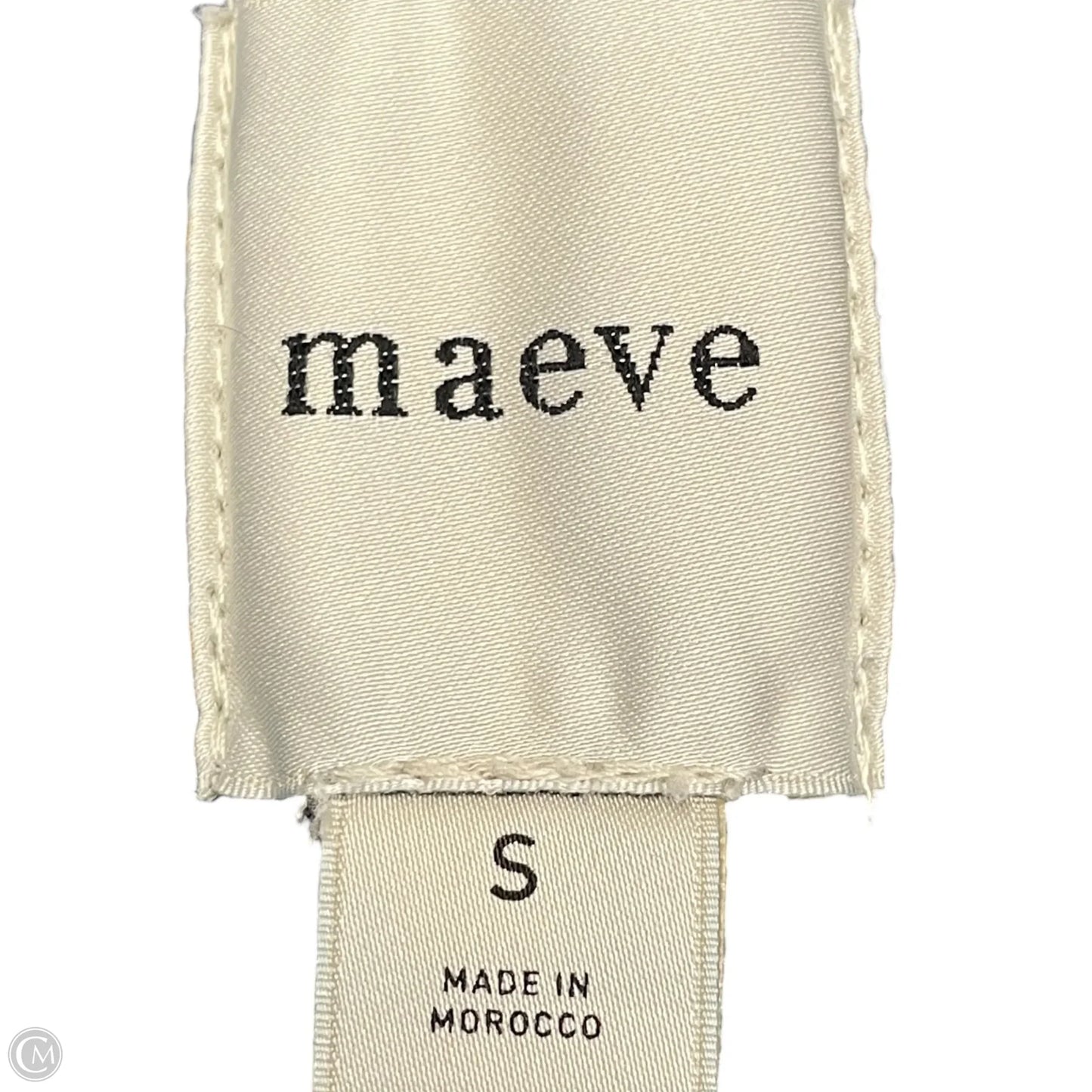 Jeans Wide Leg By Maeve In Blue Denim, Size: S