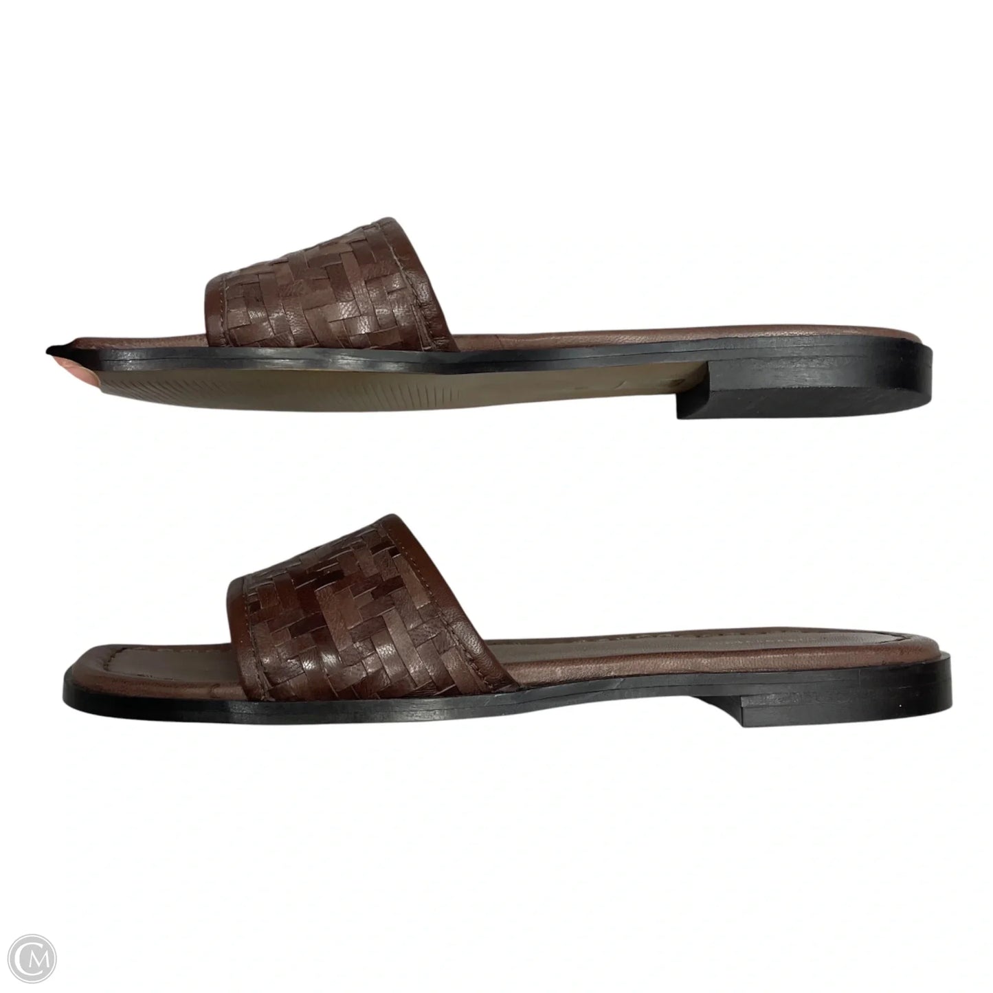 Sandals Flats By Anthropologie In Brown, Size: 7.5