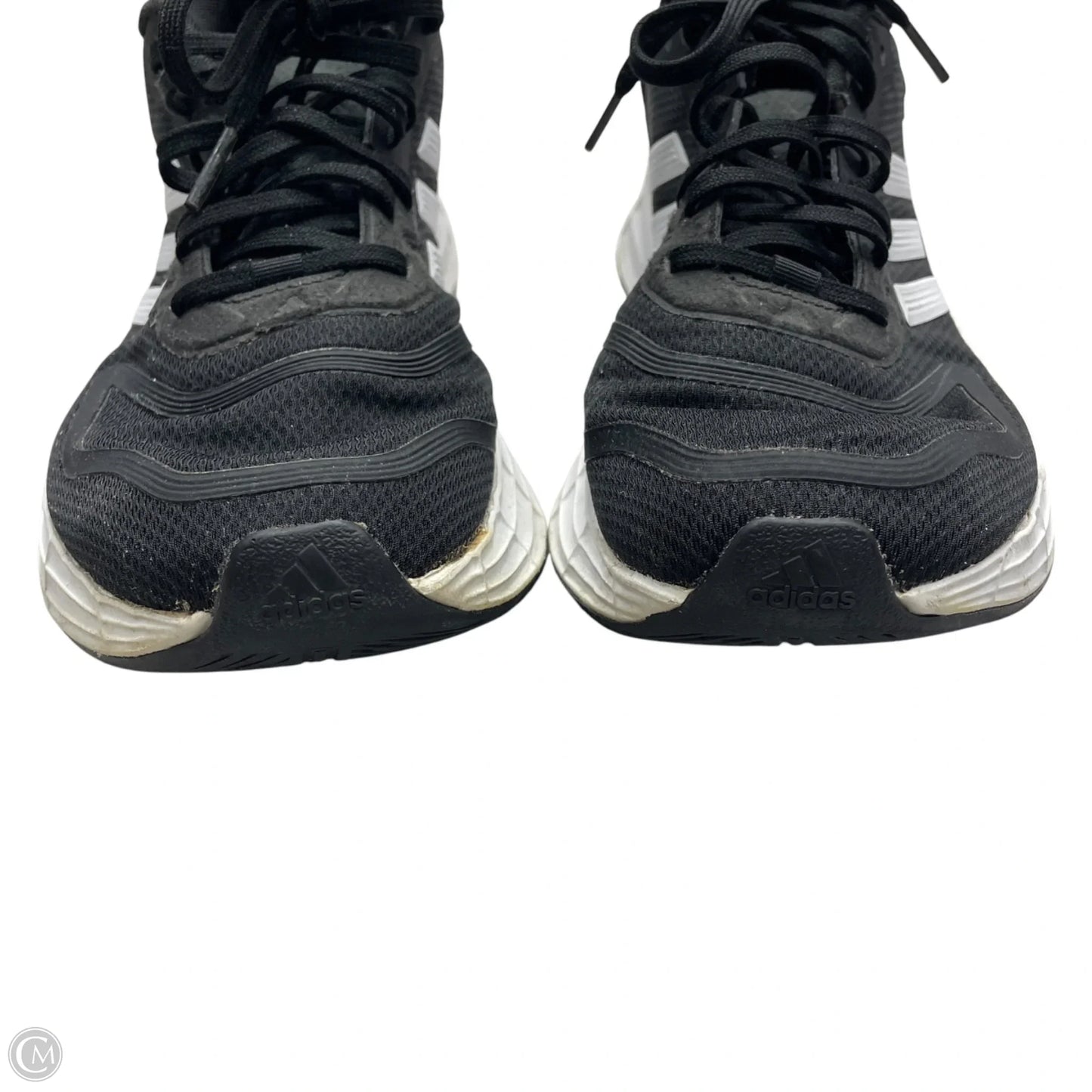 Shoes Athletic By Adidas In Black & White, Size: 8