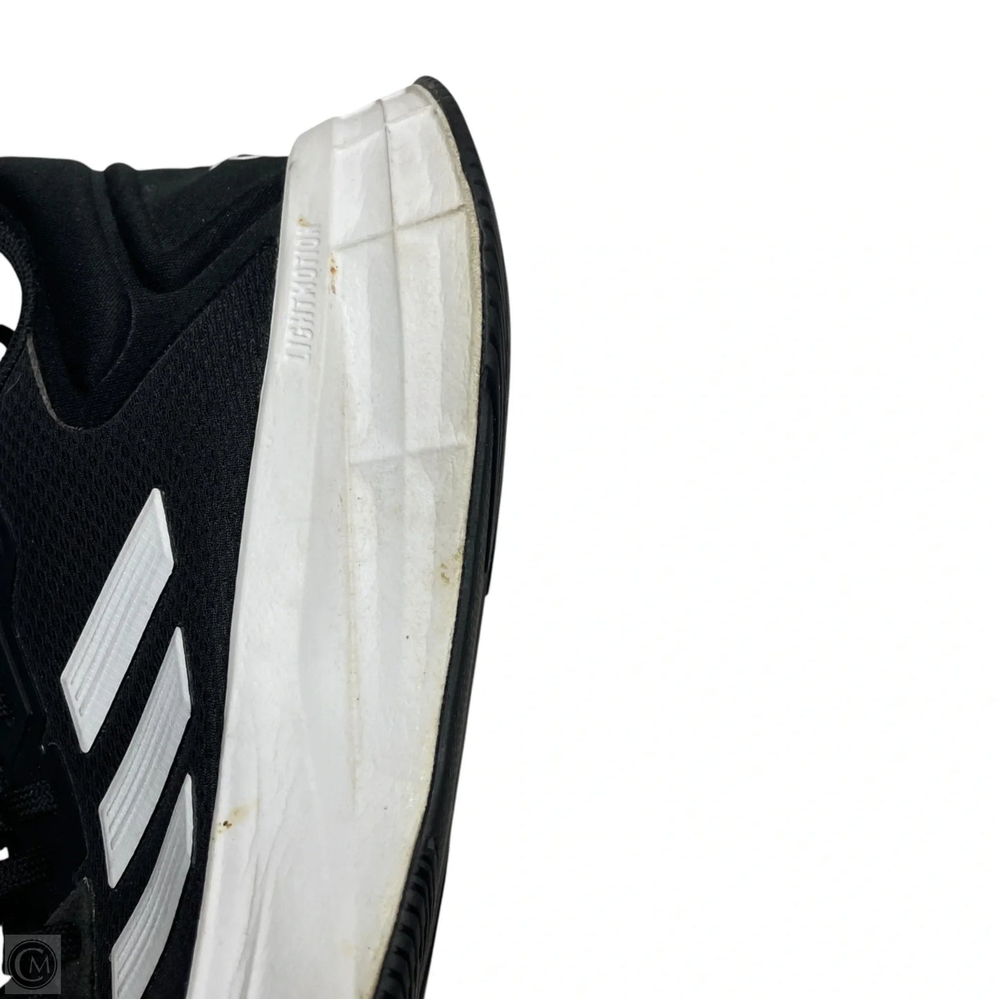 Shoes Athletic By Adidas In Black & White, Size: 8