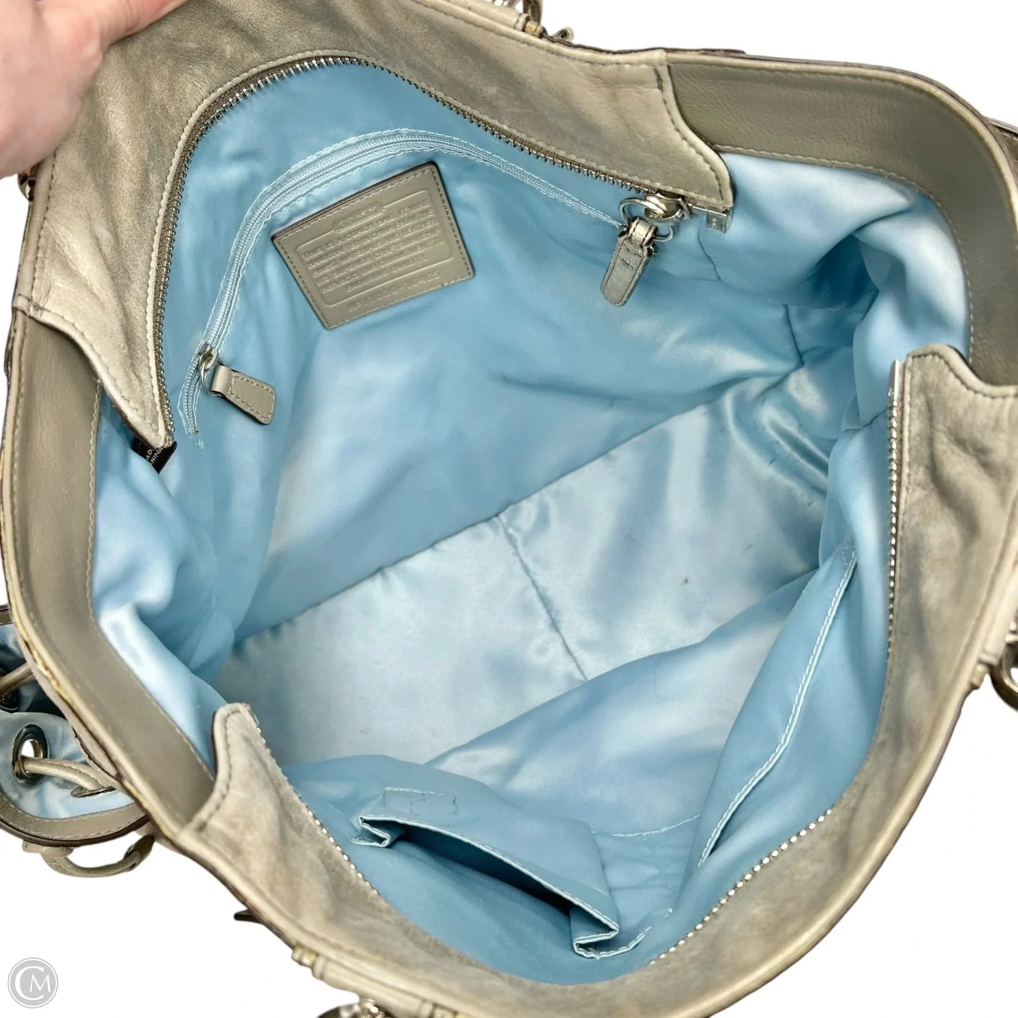 Tote Designer By Coach, Size: Large