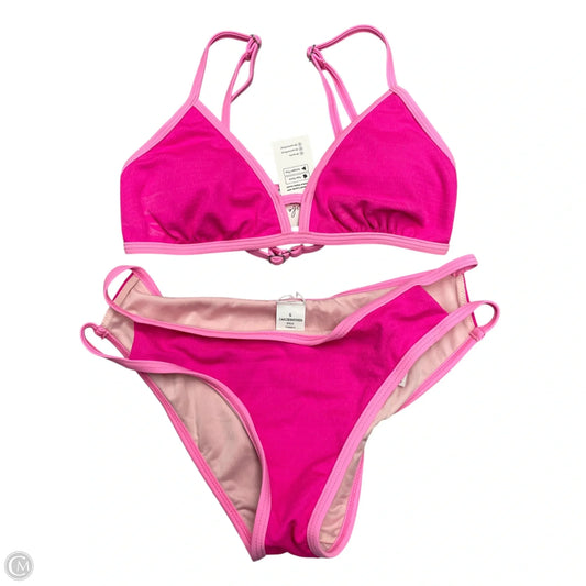 Swimsuit 2pc By Cupshe In Pink, Size: S