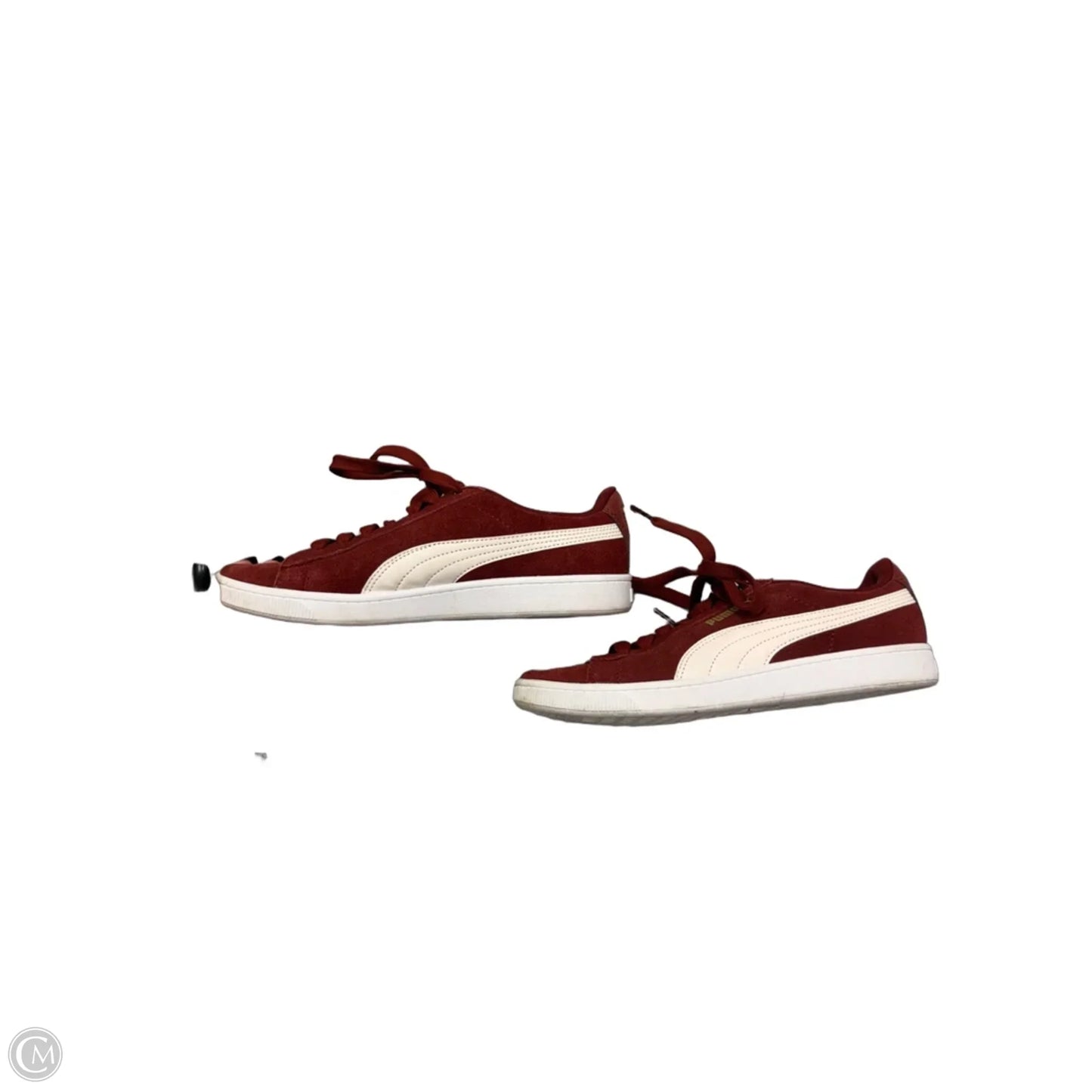 Shoes Sneakers By Puma In Maroon, Size: 8