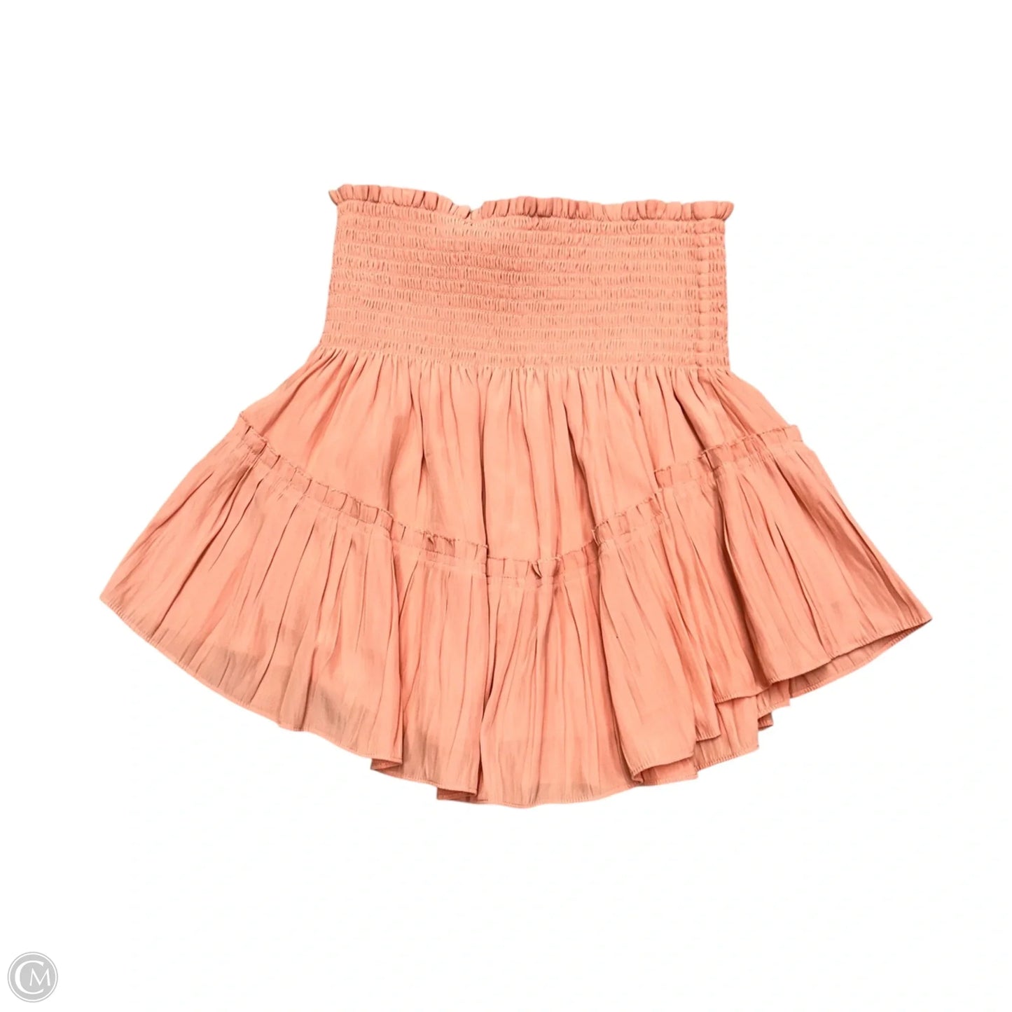 Skirt Mini & Short By Ramy Brook In Peach, Size: Xxs