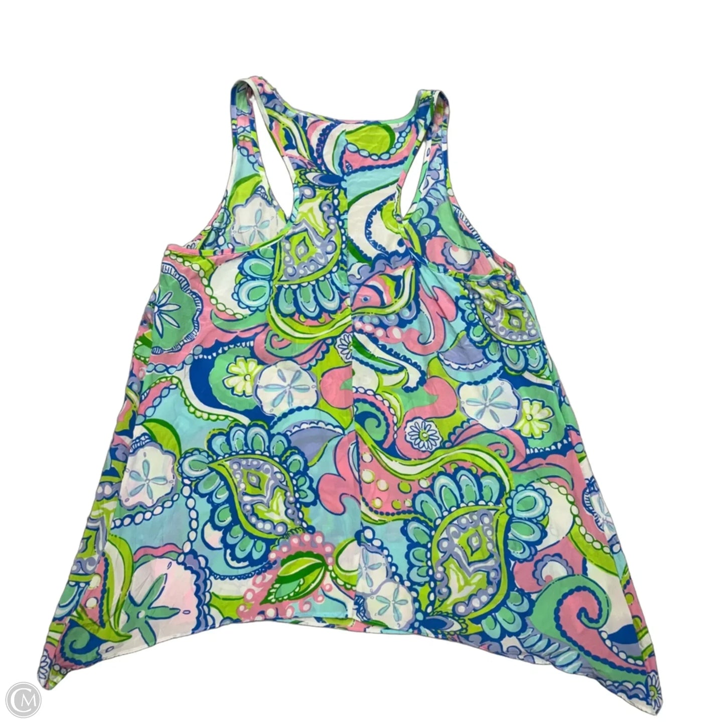 Top Sleeveless Designer By Lilly Pulitzer In Paisley Print, Size: M