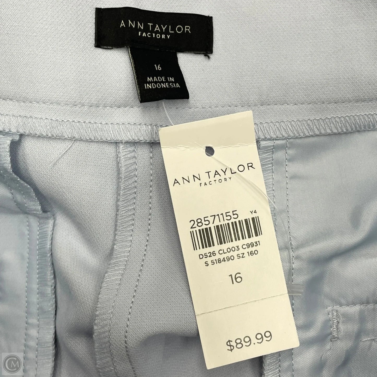 Pants Dress By Ann Taylor In Blue, Size: 16