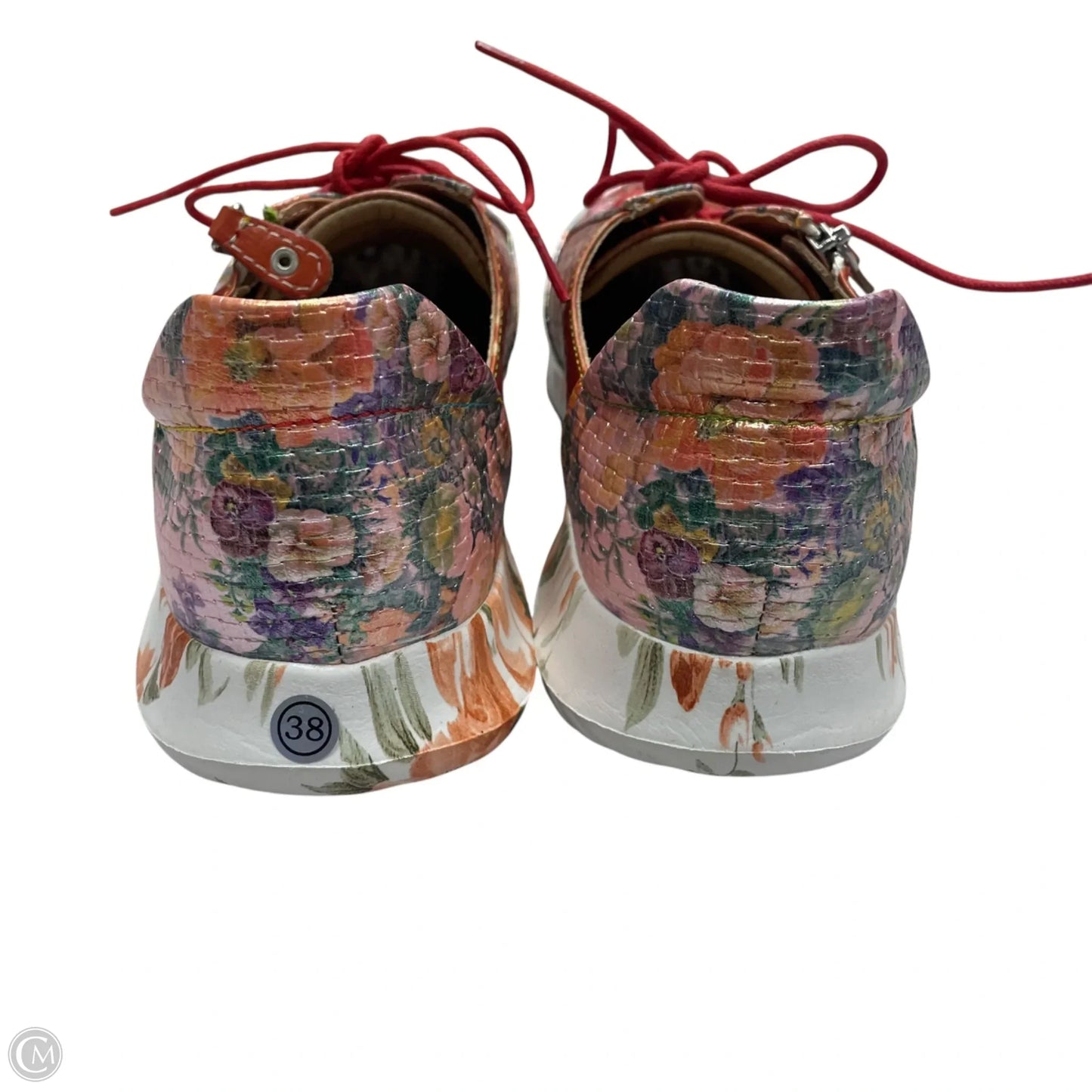 Shoes Sneakers By Spring Step In Orange, Size: 7.5