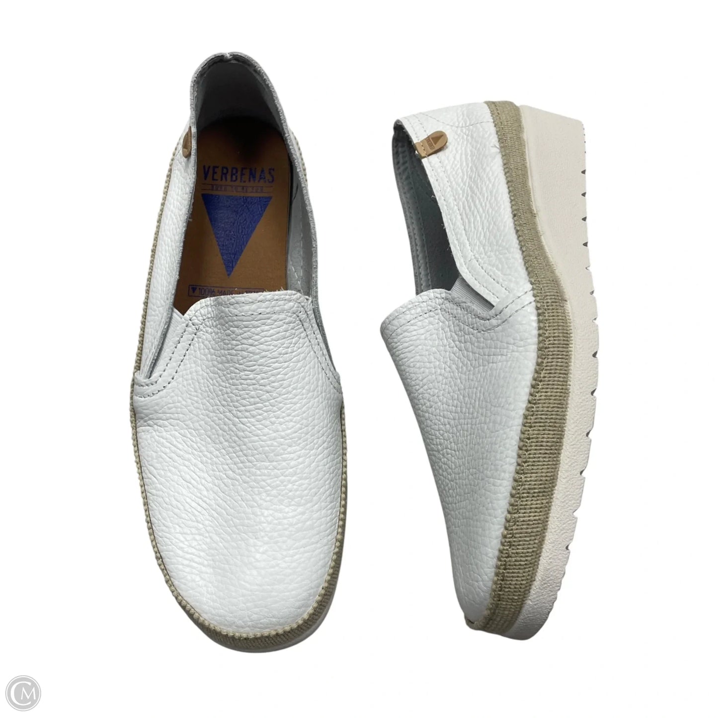 Shoes Sneakers By Verbenas In White, Size: 7.5
