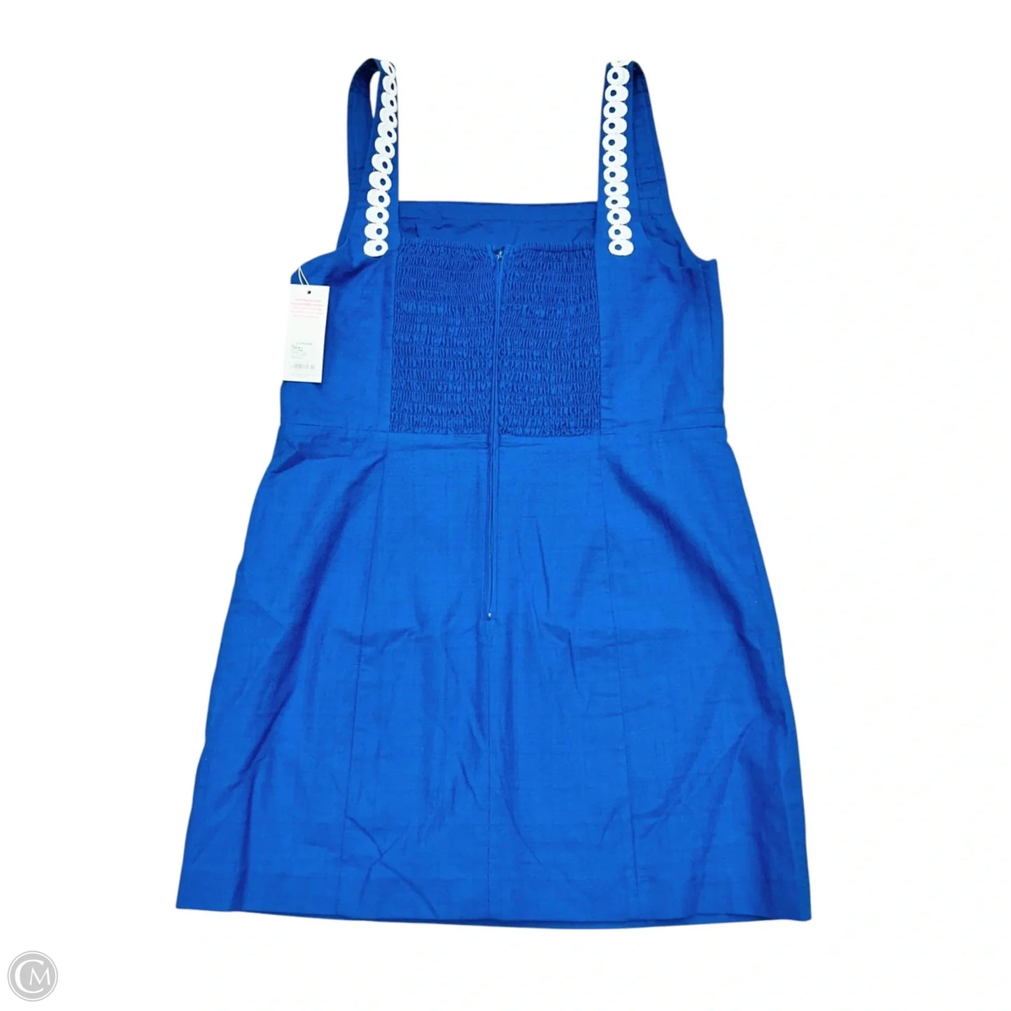 Dress Designer By Lilly Pulitzer In Blue & White, Size: L