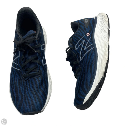Shoes Athletic By New Balance In Black & Blue, Size: 8.5