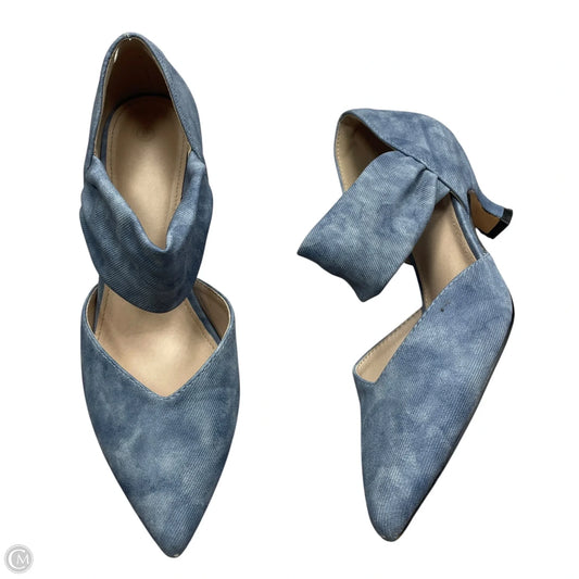 Shoes Heels Kitten In Blue, Size: 6