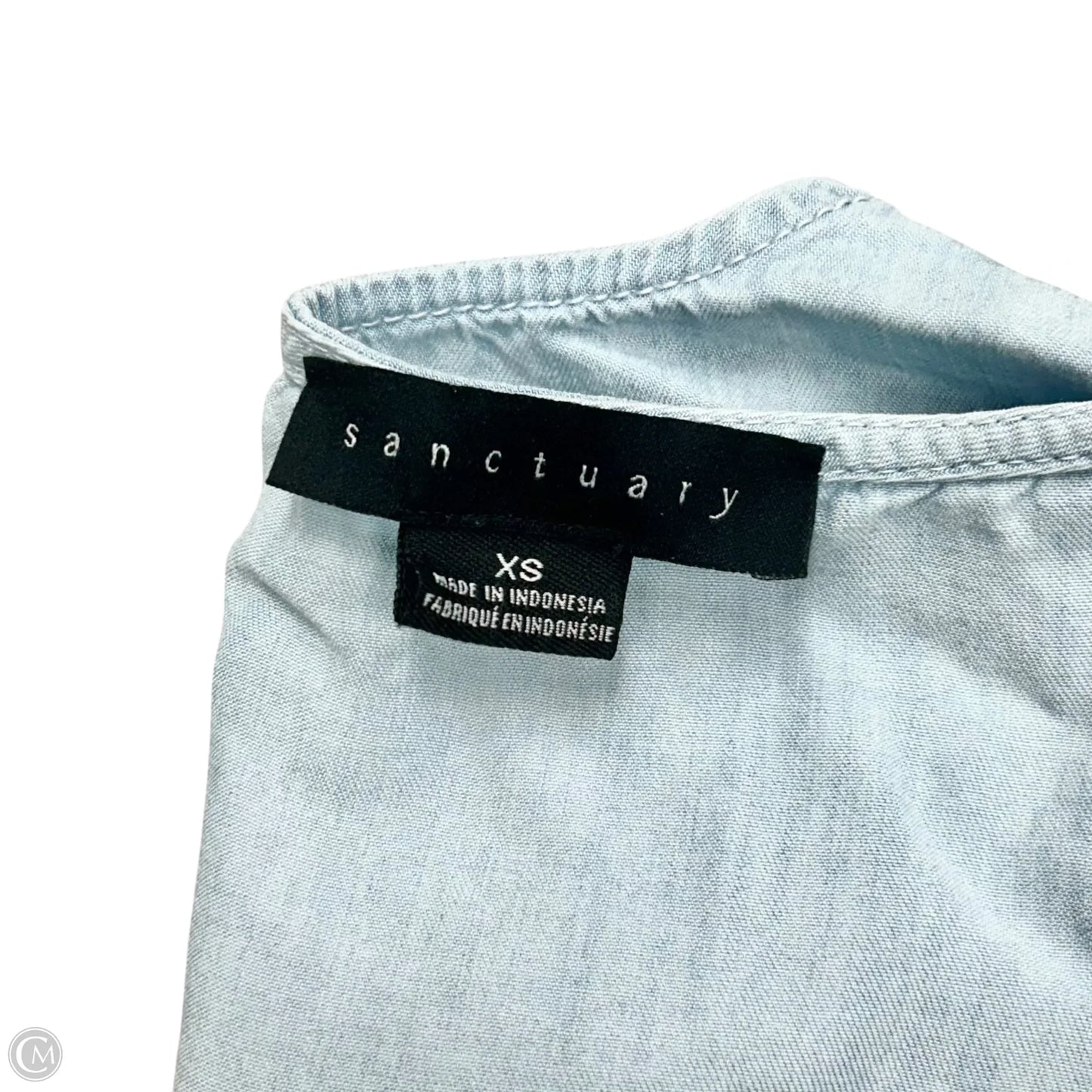 Jumpsuit By Sanctuary In Blue Denim, Size: Xs