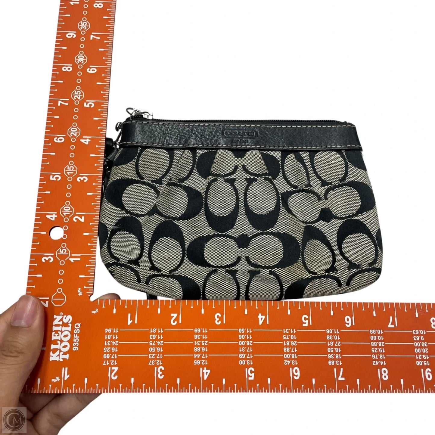 Wristlet Designer By Coach, Size: Small