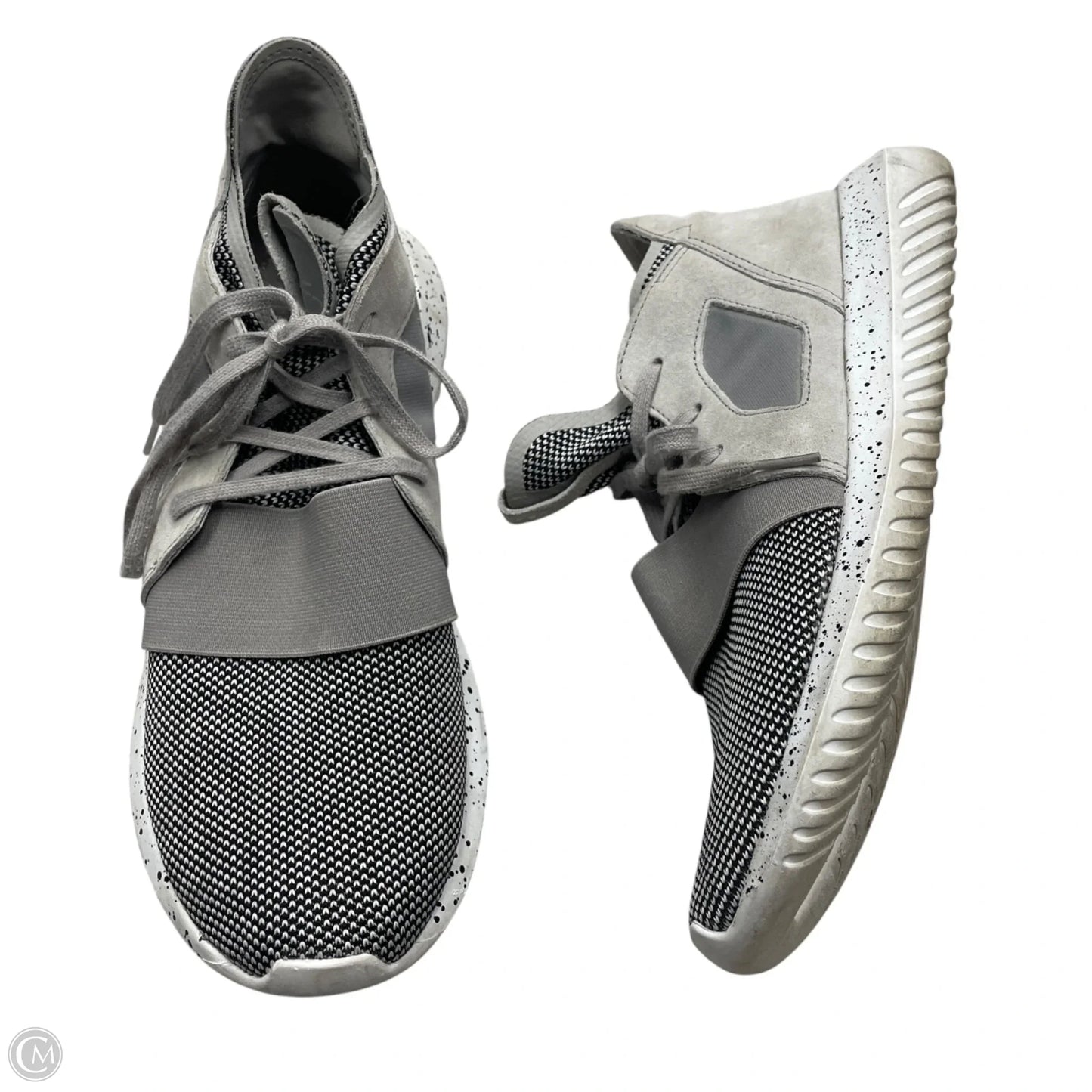 Shoes Athletic By Adidas In Grey, Size: 9