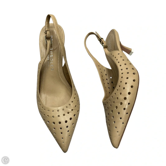 Shoes Heels Kitten By Robyn Shreiber In Tan, Size: 6.5