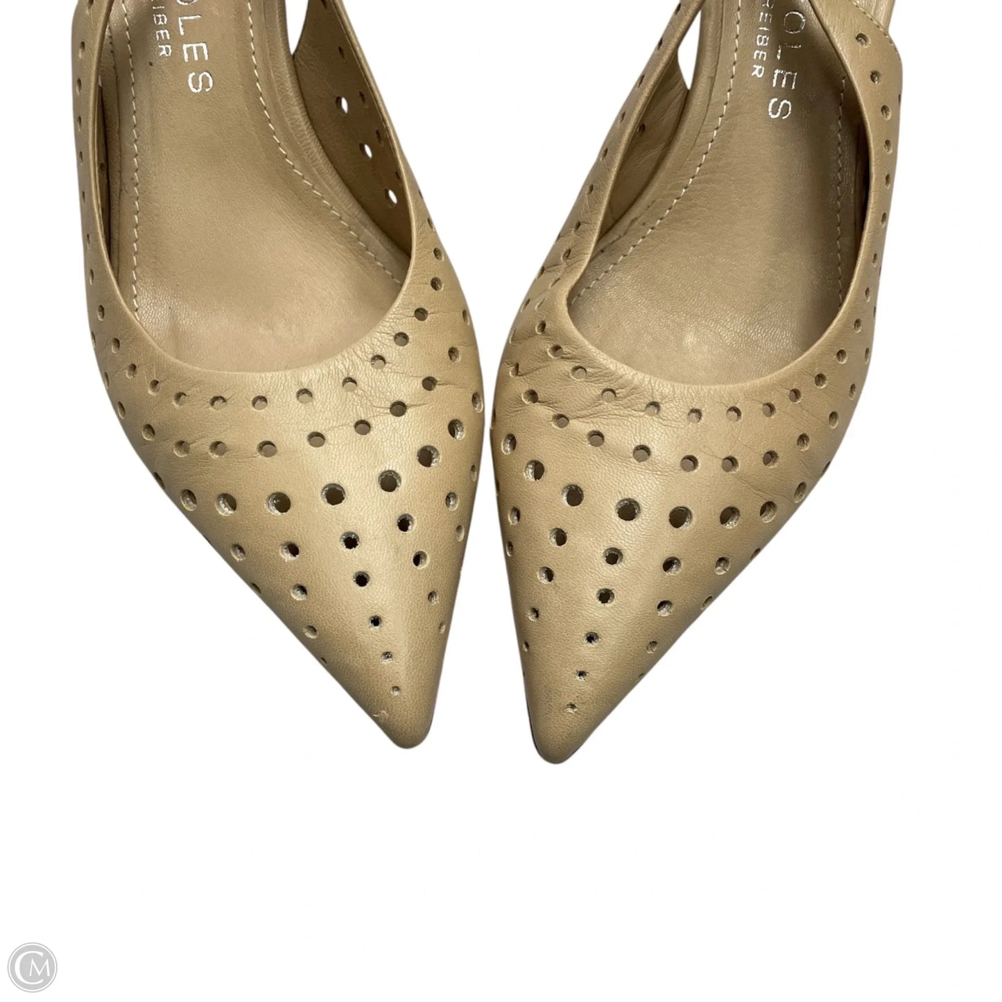 Shoes Heels Kitten By Robyn Shreiber In Tan, Size: 6.5