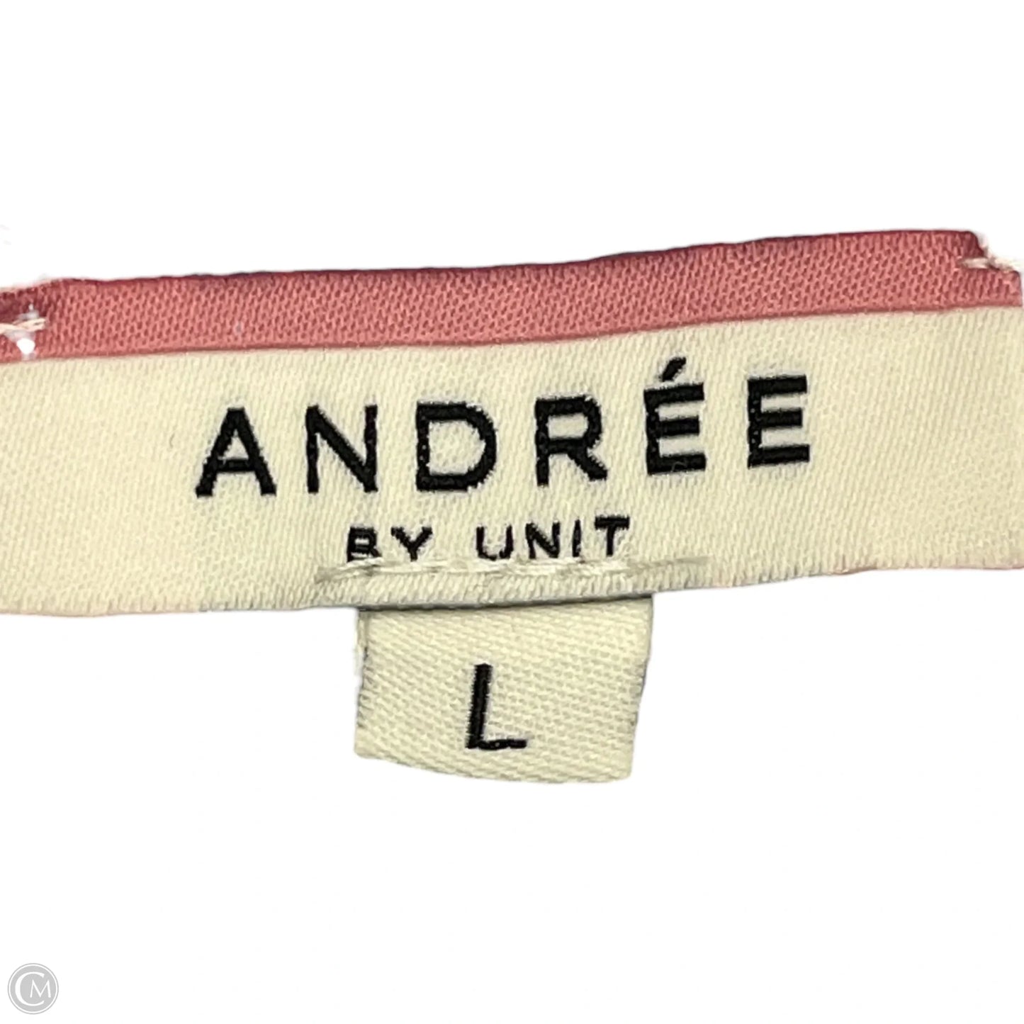 Dress Casual Short By Andree By Unit In Blue & White, Size: L