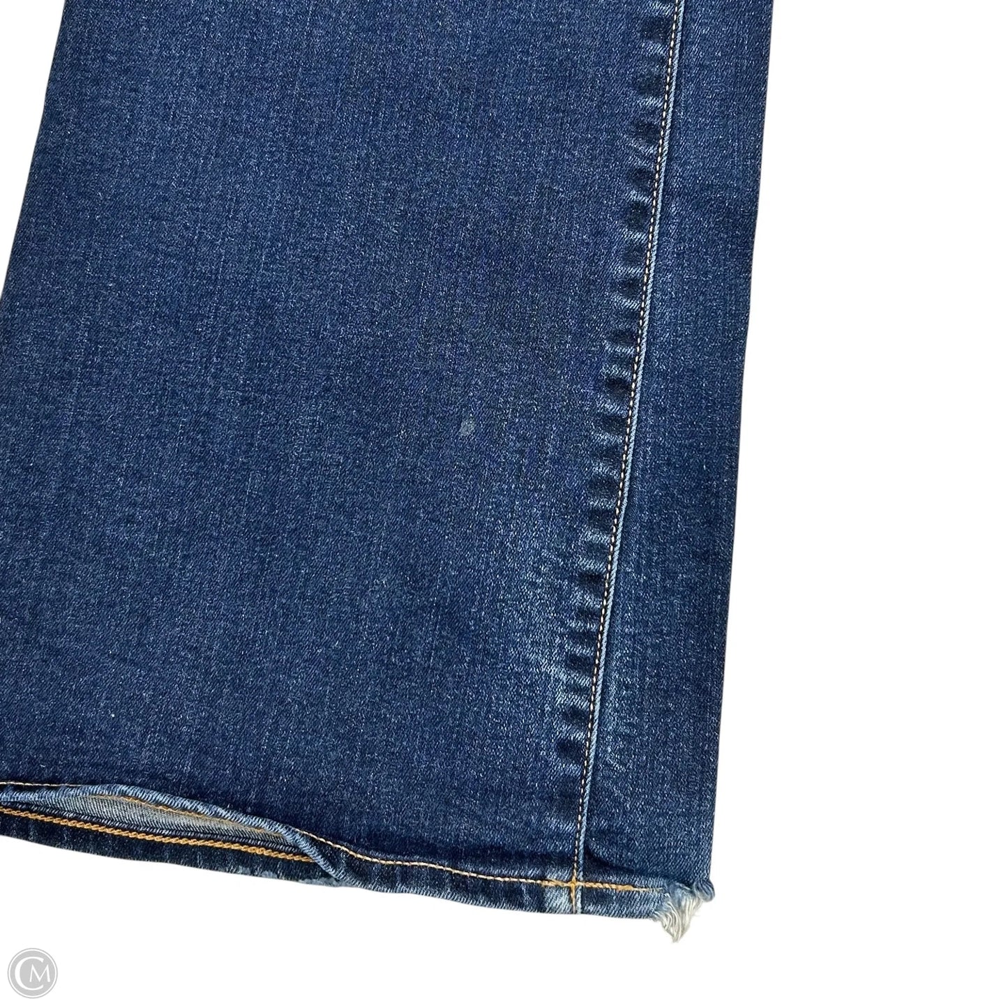 Jeans Wide Leg By Gap In Blue Denim, Size: 16
