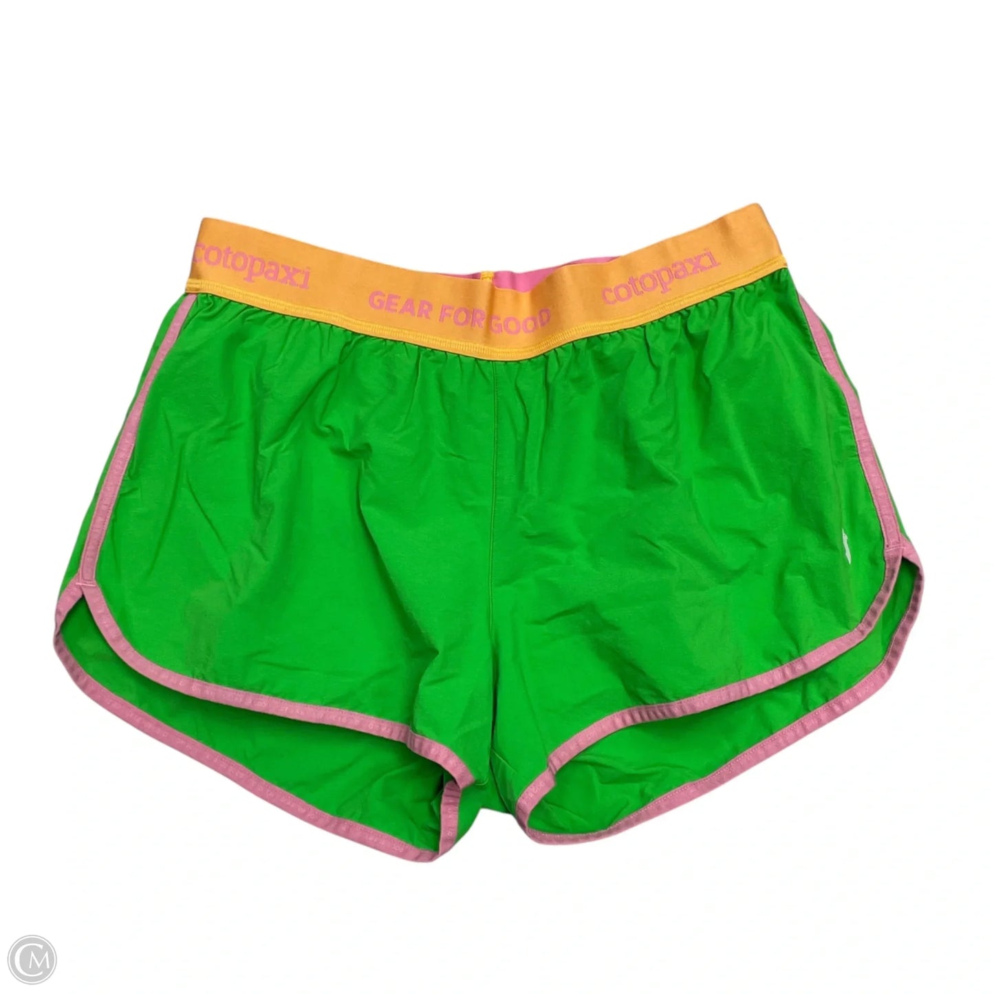 Athletic Shorts By Cotopaxi In Green & Orange, Size: M