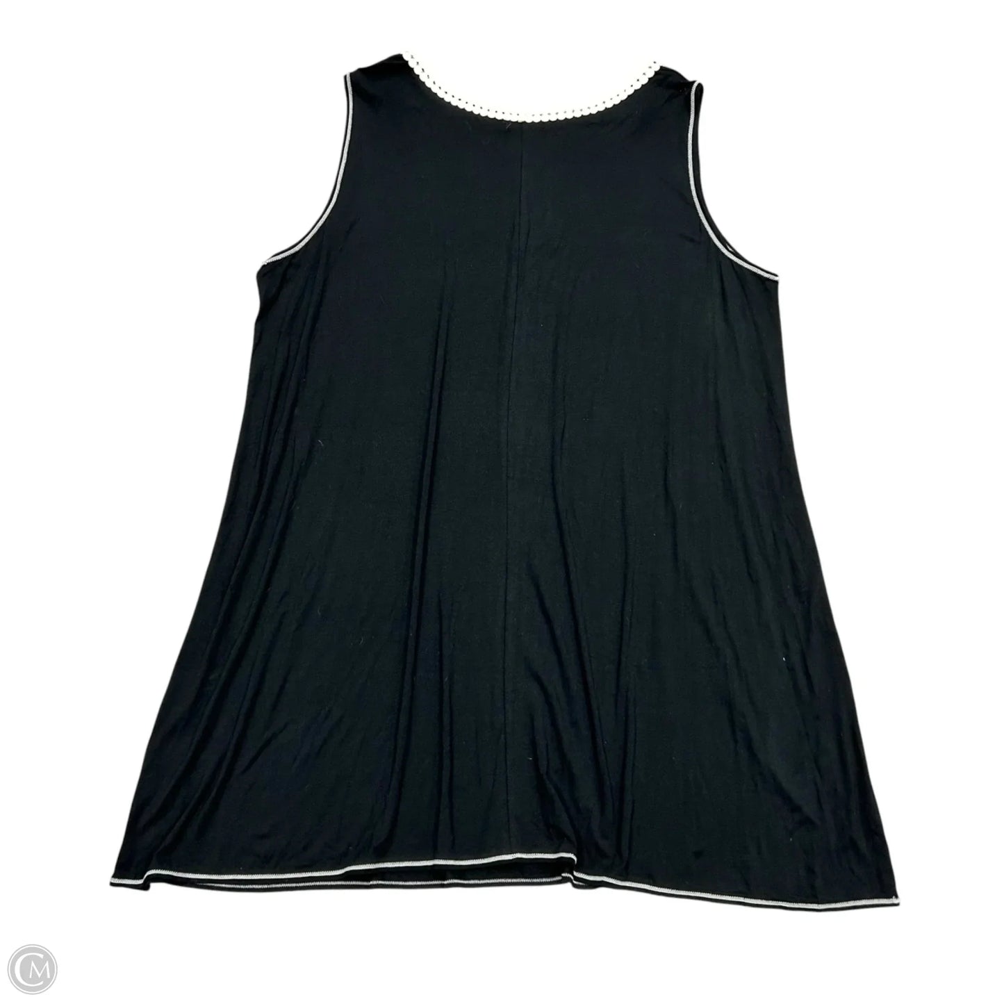 Dress Casual Short By Max Studio In Black & White, Size: 3x