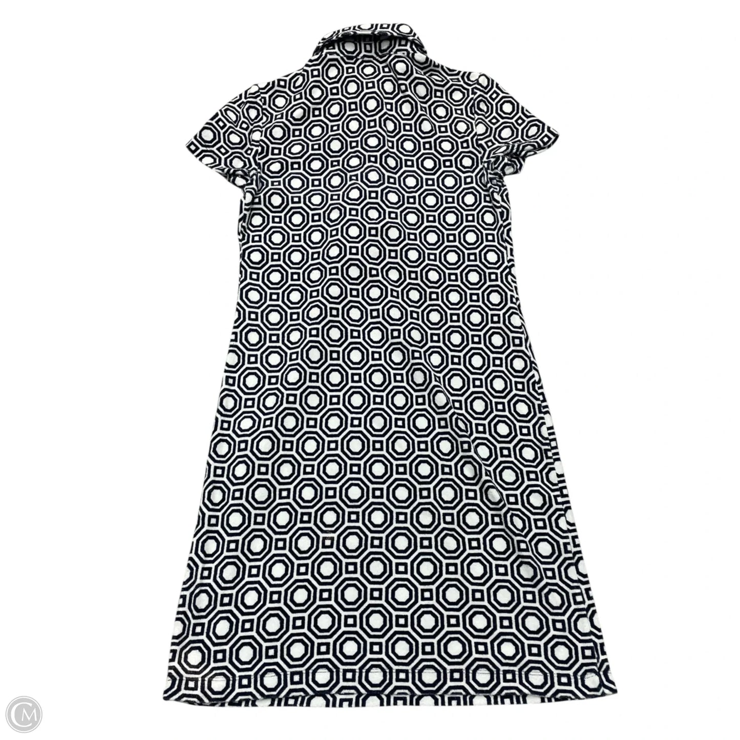 Dress Designer By Tory Burch In Blue & White, Size: Xs