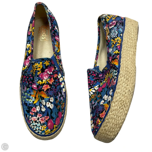 Shoes Flats By Keds In Floral Print, Size: 8.5
