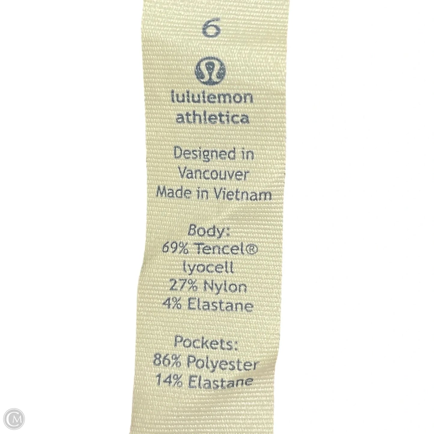 Athletic Pants By Lululemon In Navy, Size: 6