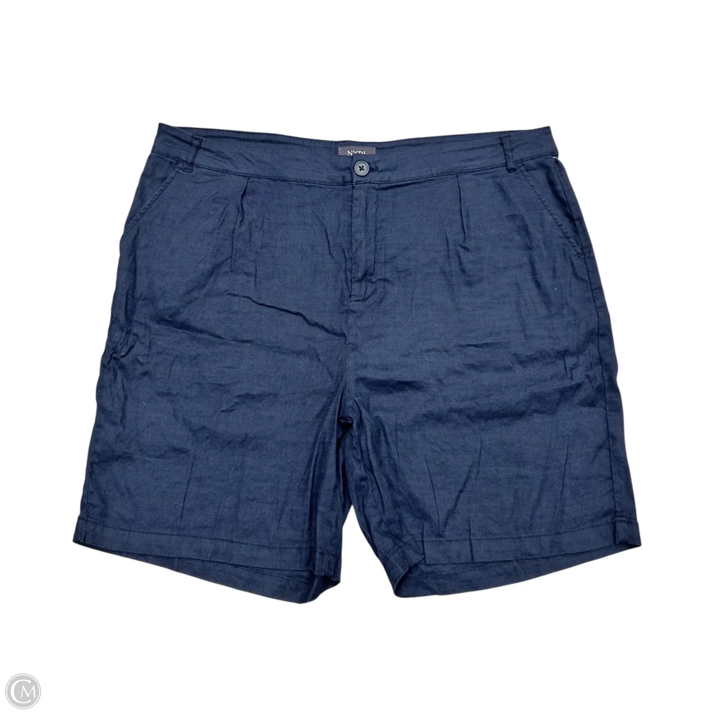 Shorts By Not Your Daughters Jeans In Navy, Size: 14