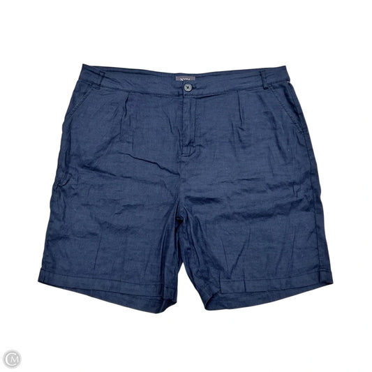 Shorts By Not Your Daughters Jeans In Navy, Size: 14