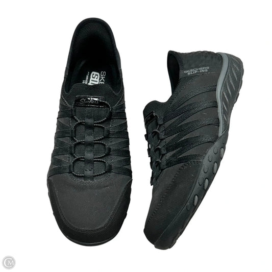 Shoes Athletic By Skechers In Black, Size: 9