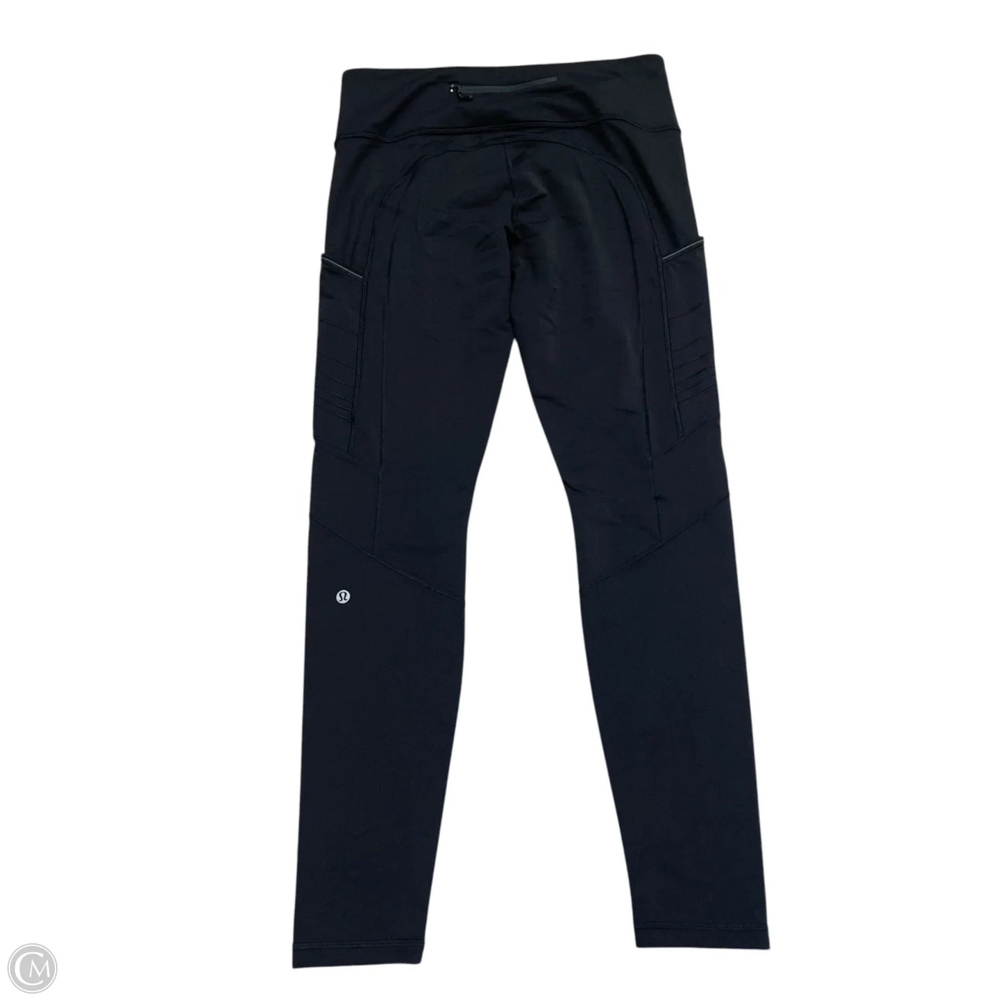 Athletic Leggings Capris By Lululemon In Black, Size: M